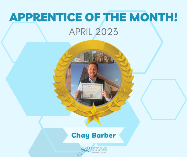 apprentice of the month chay barber april 2023