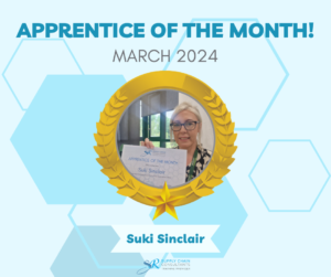 March 2024 Apprentice of the Month