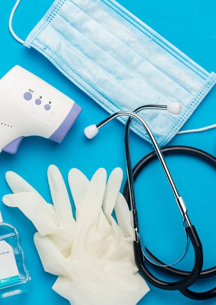 an assortment of medical equipment