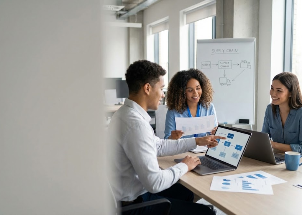 Supply chain meeting