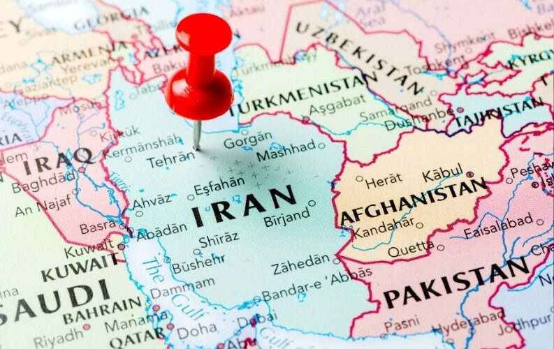 Iran map